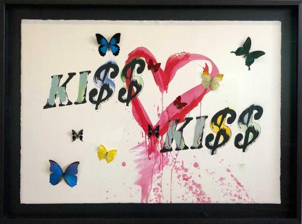 Kiss Kiss - Moderne Kunst