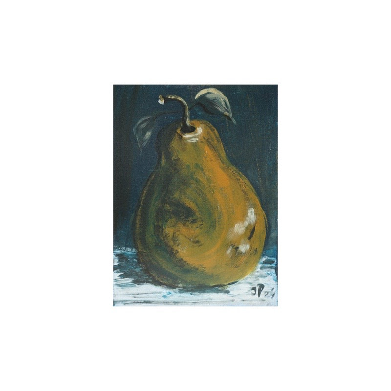 modern abstract schilderij peer stilleven groen modernekunst.nl