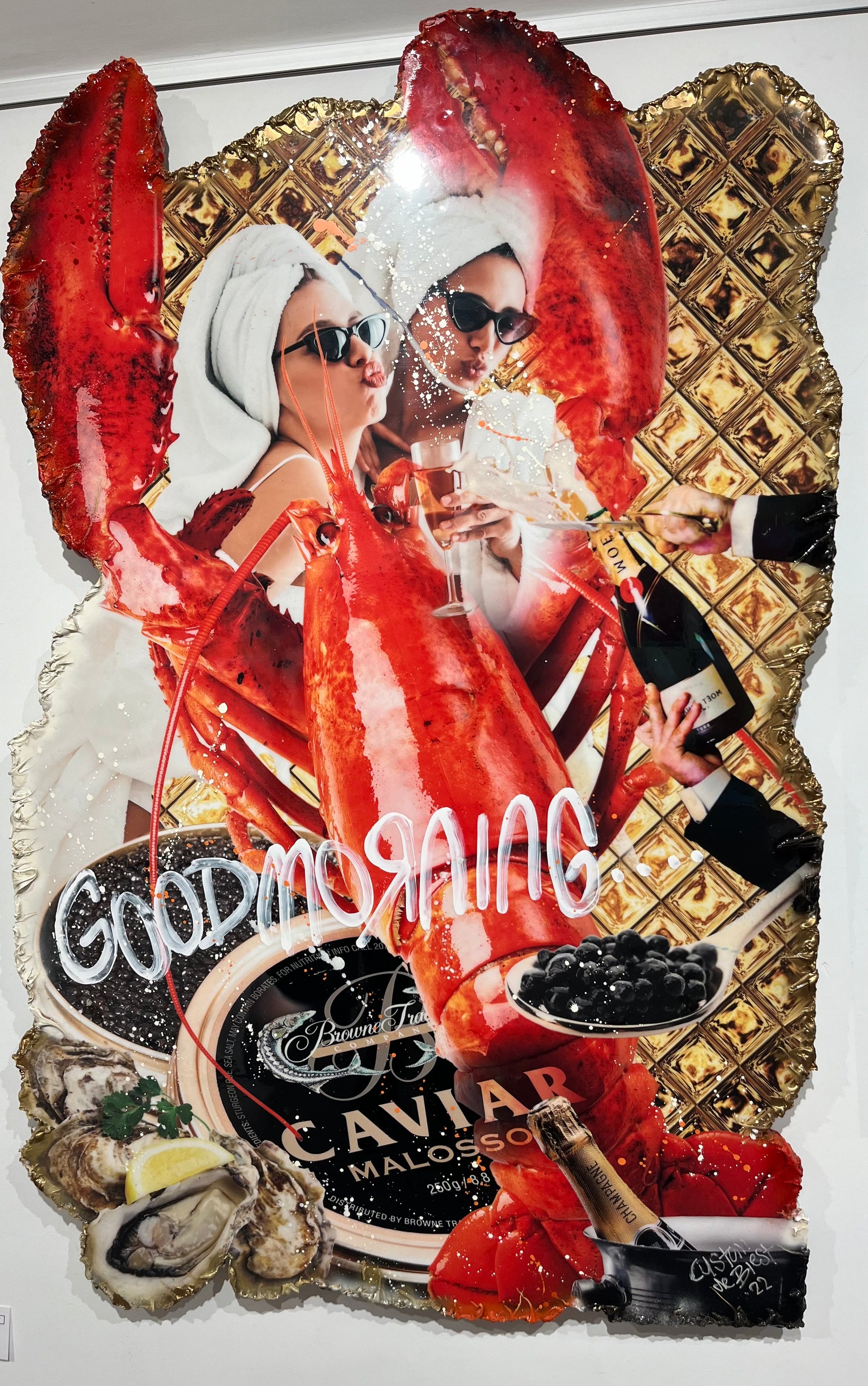 Champagne in the morning