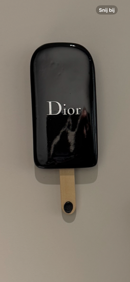 Dior ice cream popsicle art