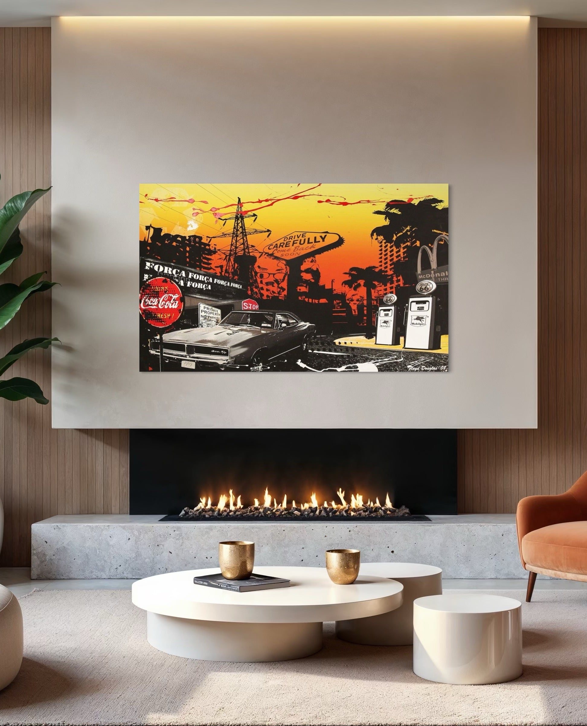 Floyd Douglas petrol station