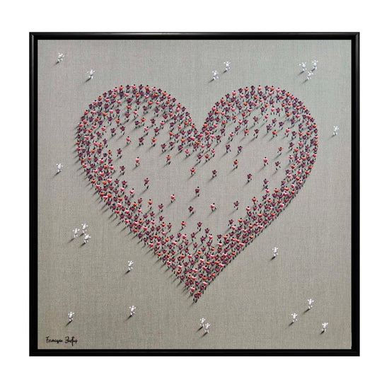 Francisco Bartus Red Heart via modernekunst.nl