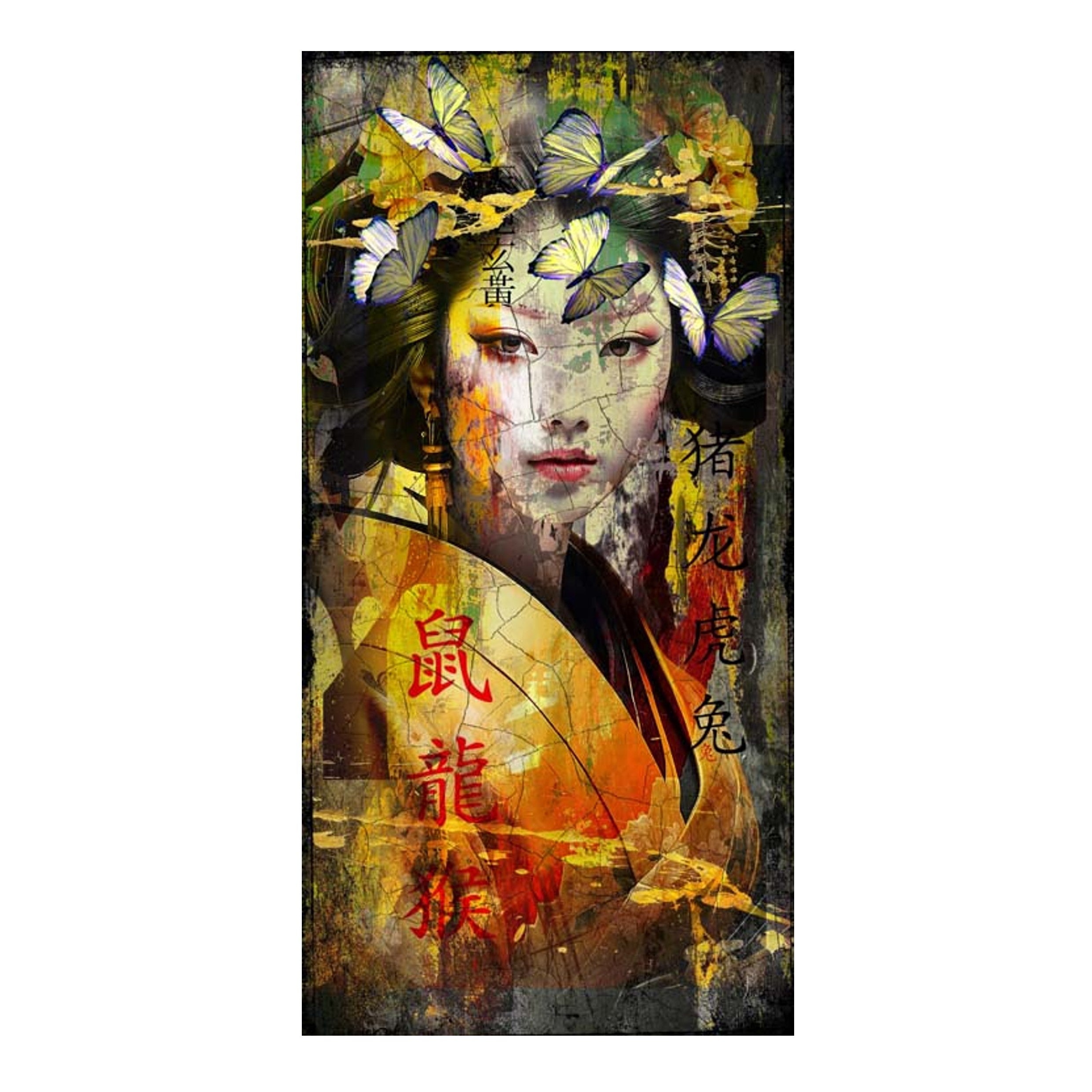 Oriental Pride Art Leather Dibond door Hans Jochem Bakker.