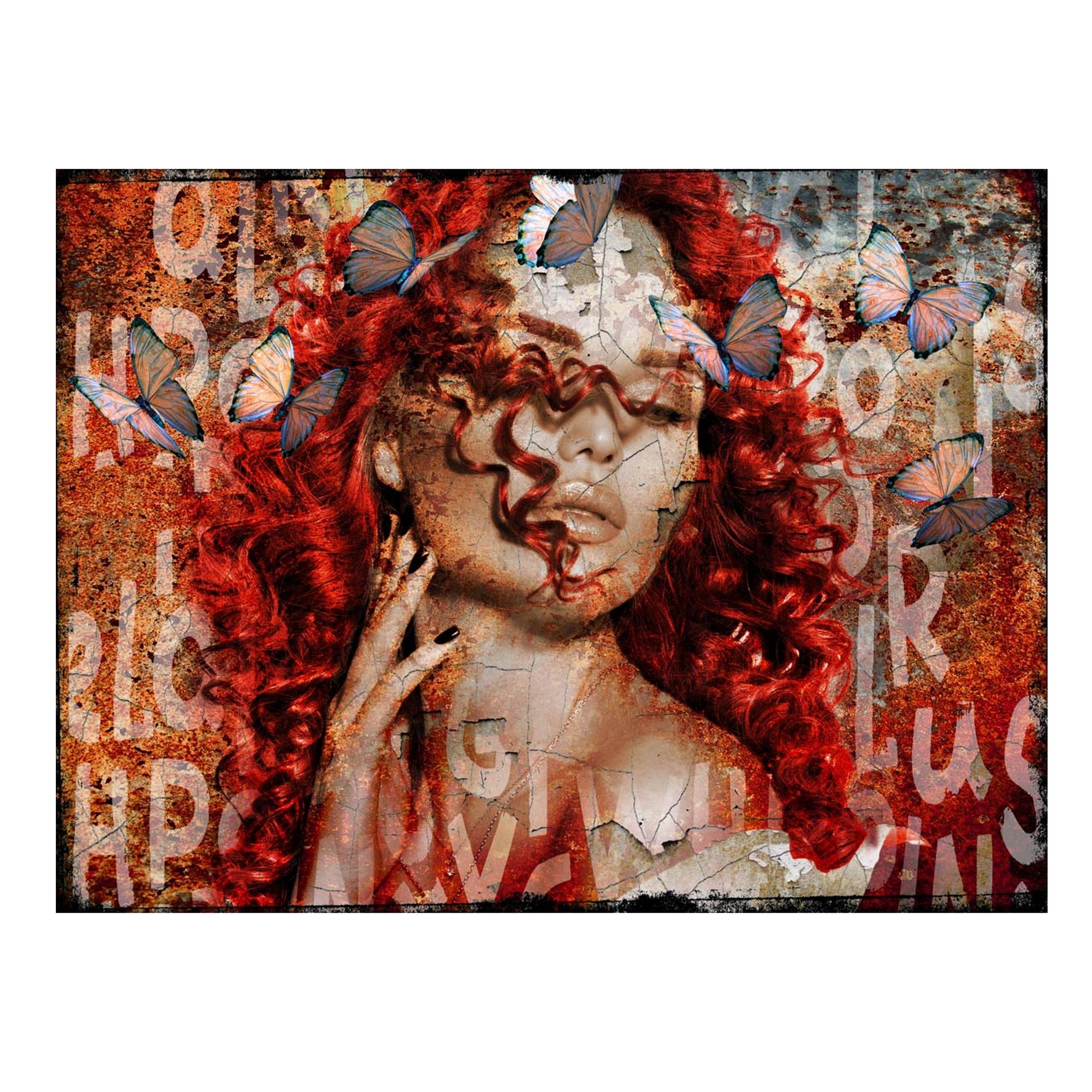 Serenity IV Art Leather Dibond bij Hans Jochem Bakker.