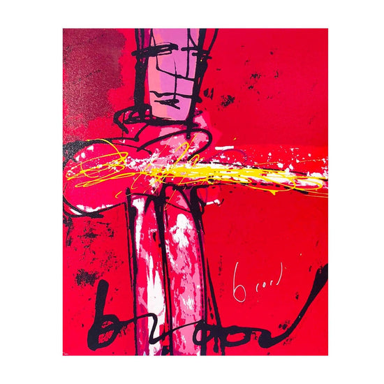 Purple Haze Giclee - Moderne Kunst