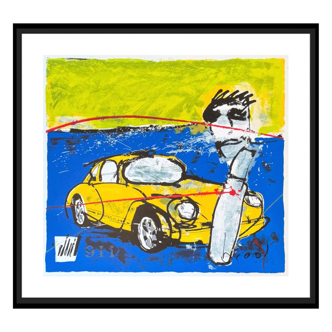Porsche Herman Brood Moderne Kunst