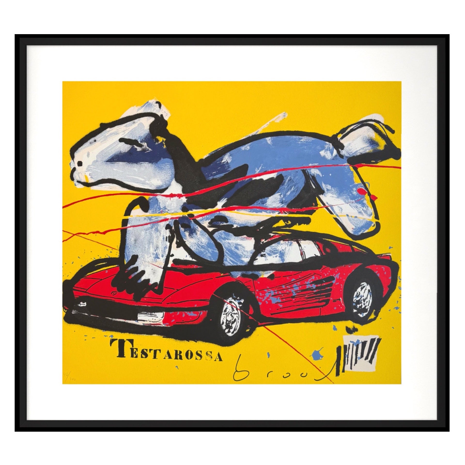 Testa Rossa - Moderne Kunst