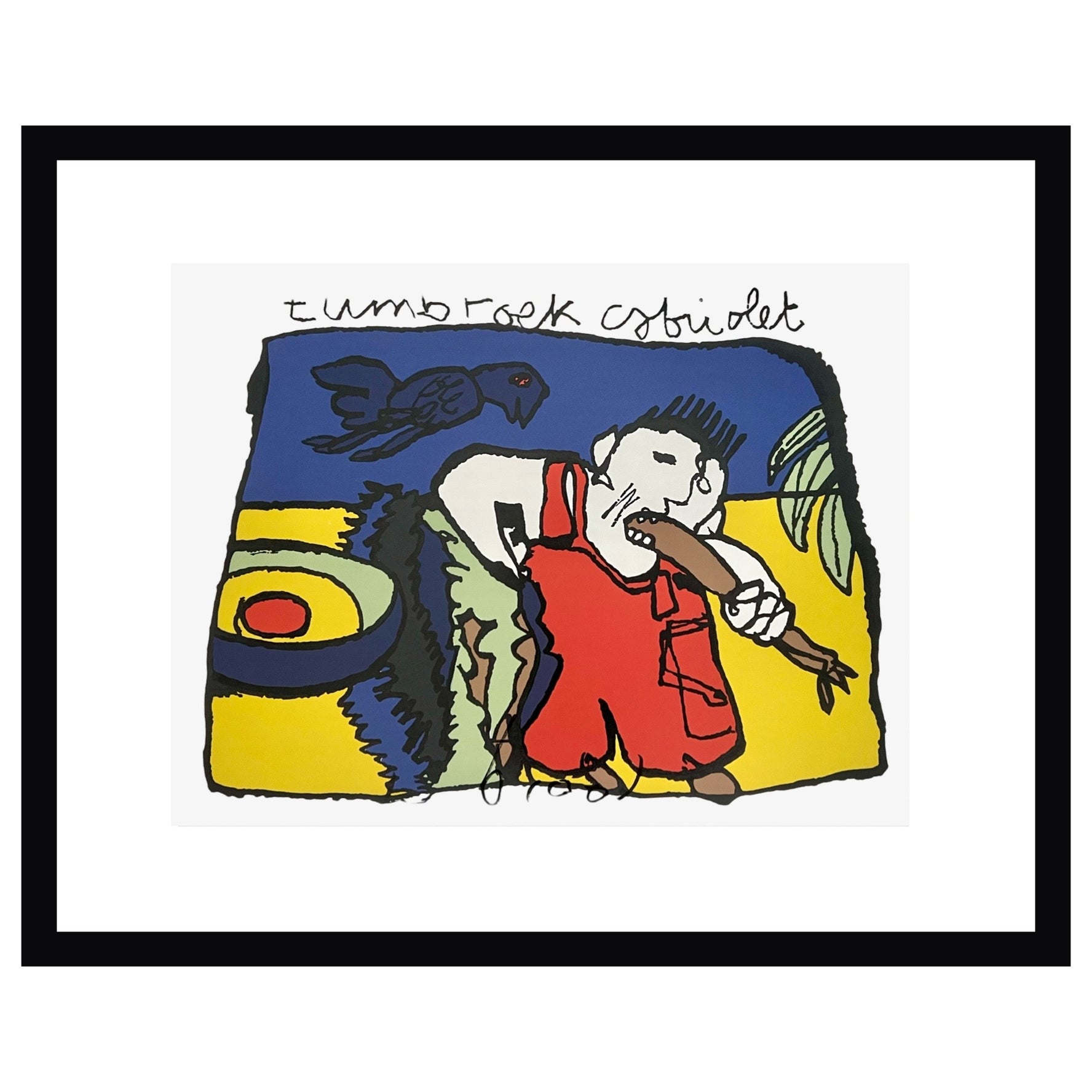 Tuinbroek Cabriolet - Zeefdruk