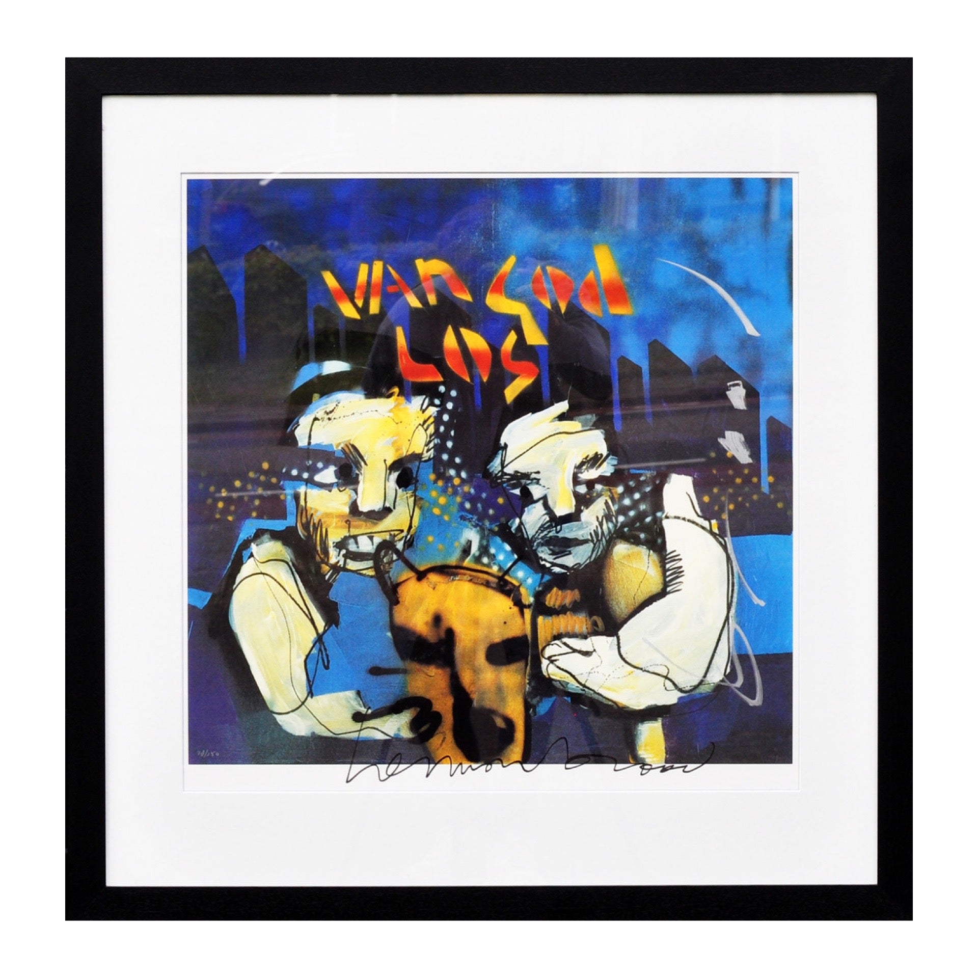 Van God Los - Moderne Kunst - Zeefdruk