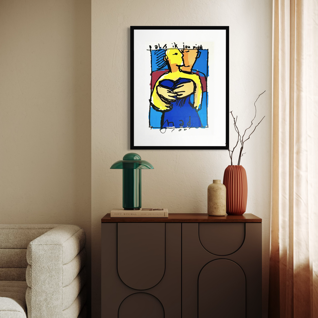 Herman Brood Als ik jou niet had zeefdruk