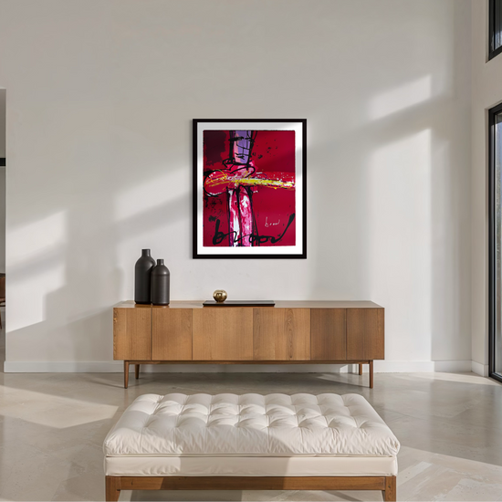 Herman Brood - Purple Haze - Zeefdruk I Modernekunst.nl Herman Brood - Purple Haze - Zeefdruk I Modernekunst.nl