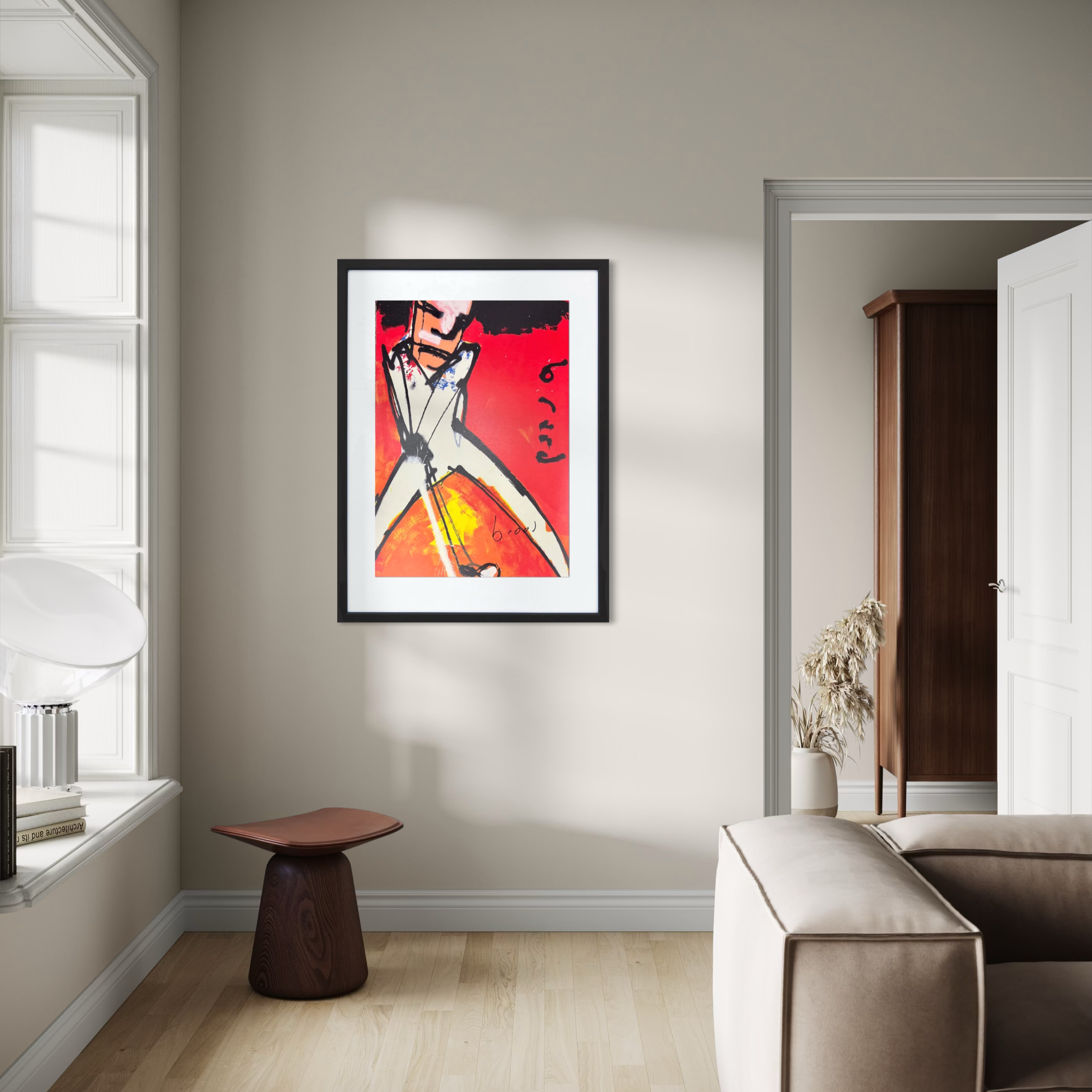 Herman Brood Zeefdruk Golfer