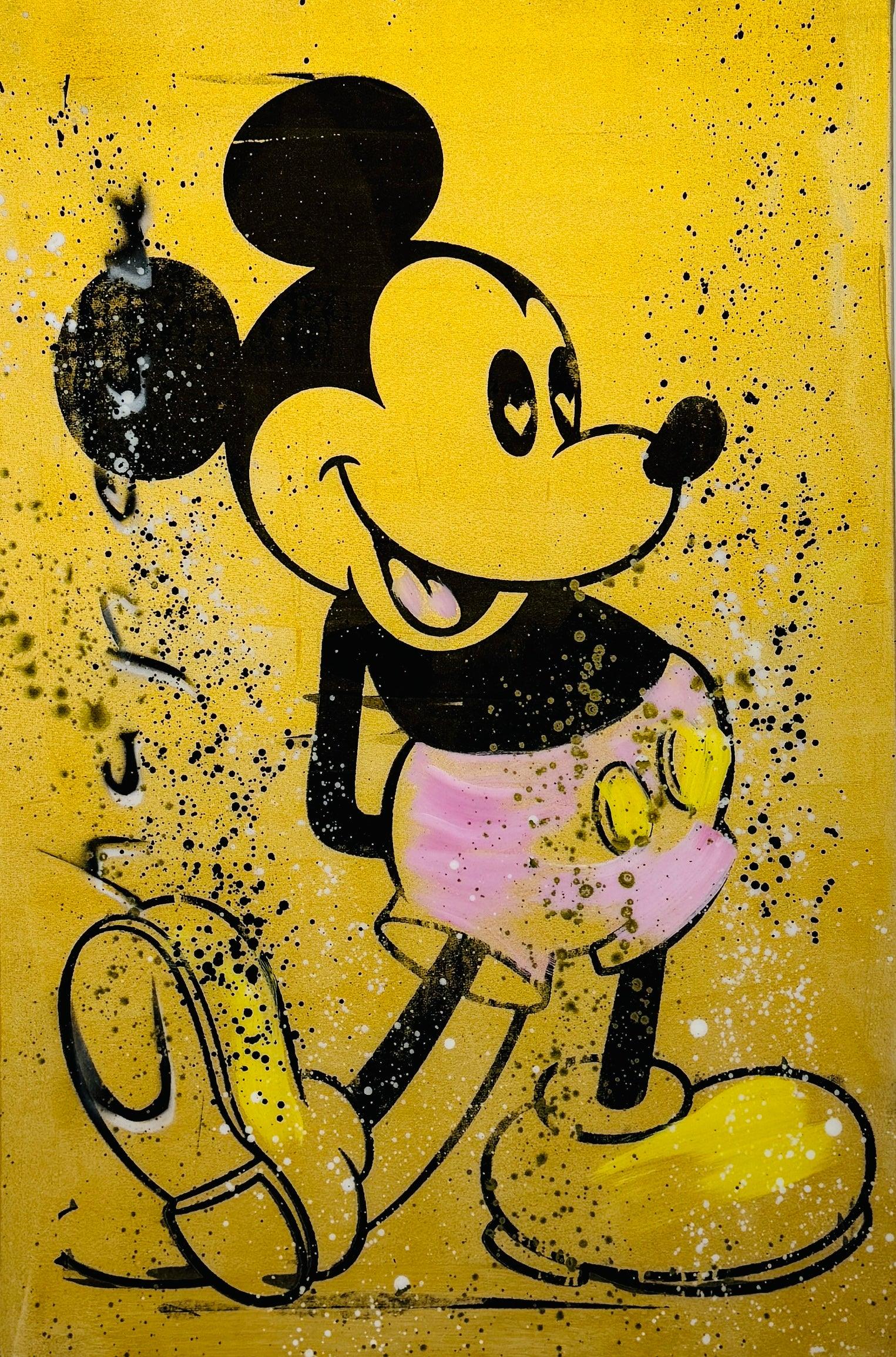 Happy Mickey - Moderne Kunst