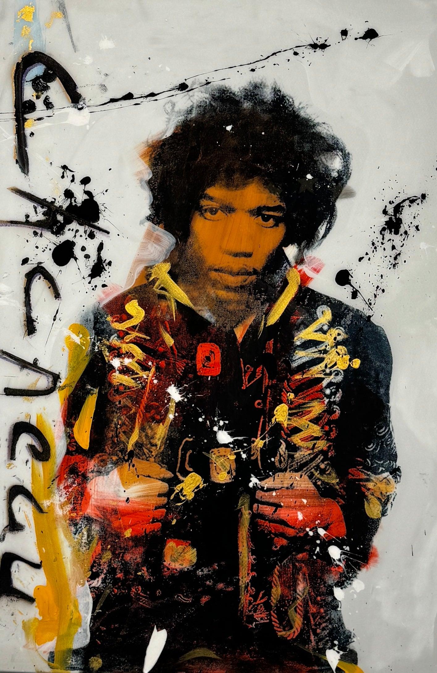 Jimi Hendrix - Moderne Kunst