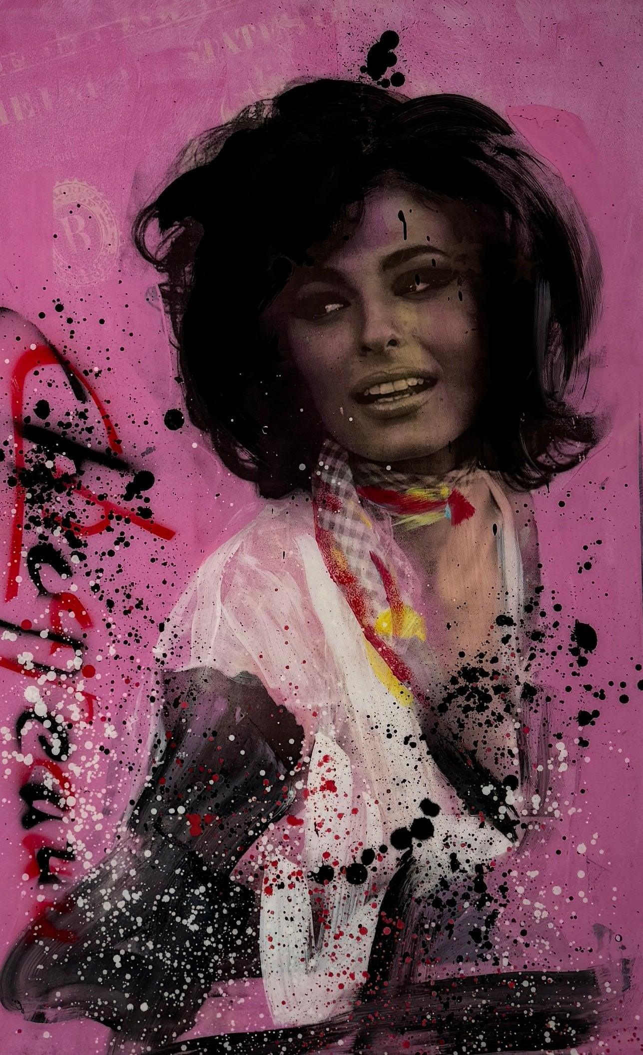 Sophia Loren - Moderne Kunst