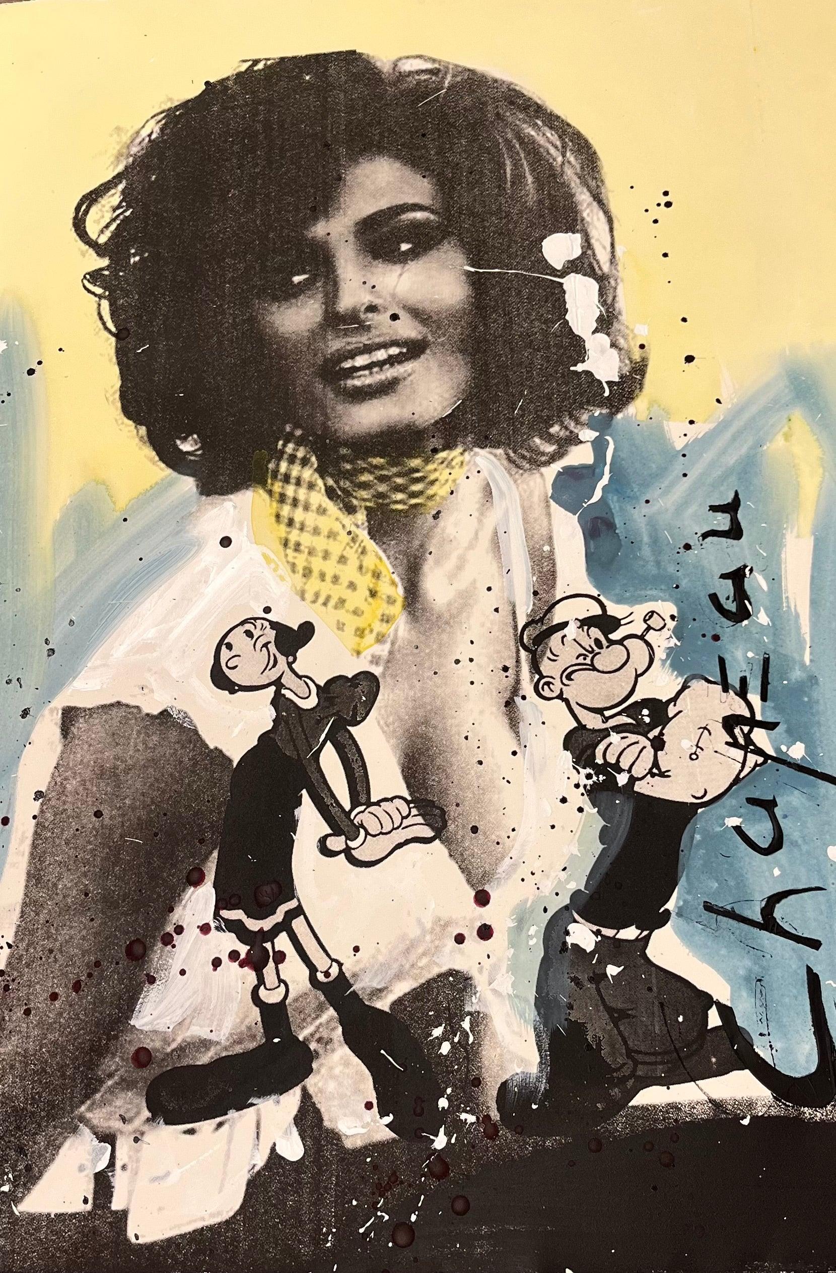 Sophia Loren - Moderne Kunst