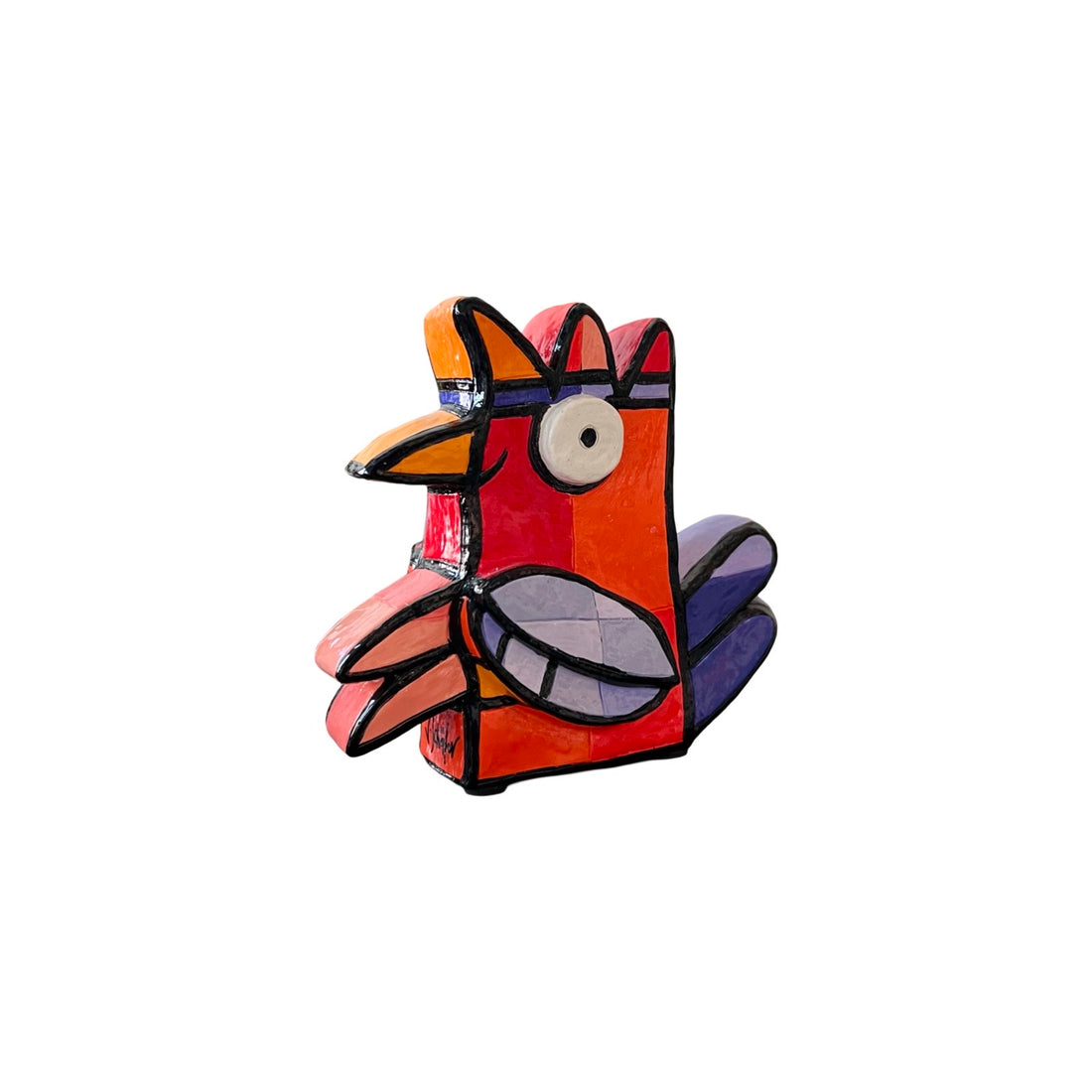 Vreemde Vogel Sculptuur - Small Red