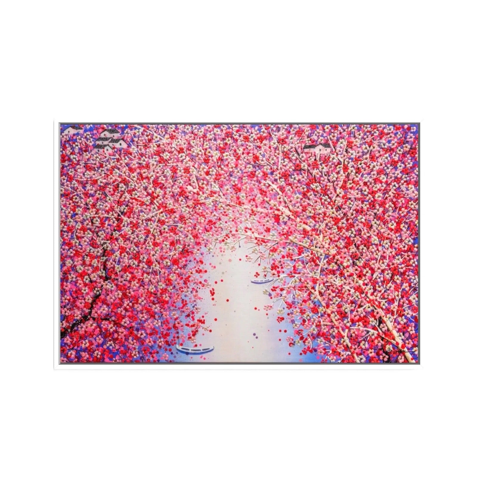 Blossom art Je Shen via modernekunst.nl