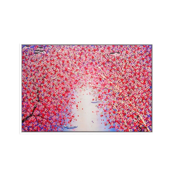 Blossom art Je Shen via modernekunst.nl