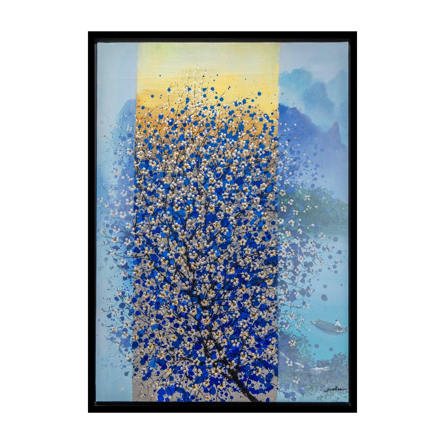 Sun blue - Moderne Kunst