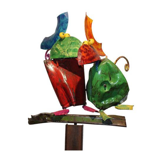 Happy birds - Moderne Kunst