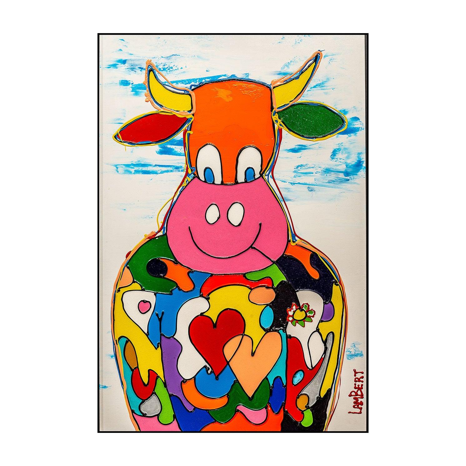 Happy Cow - Moderne Kunst