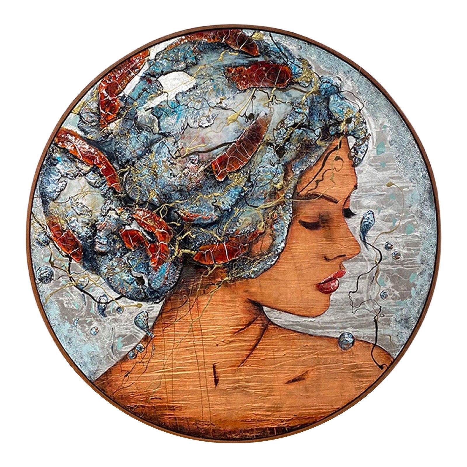 Intens Rond - Moderne Kunst