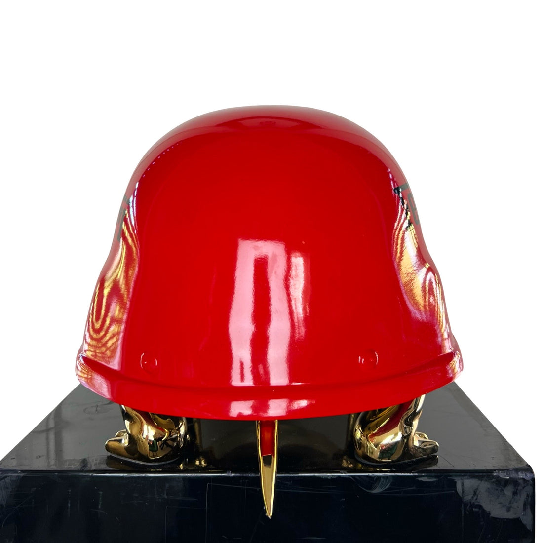 Peace Turtle - Gold/Black Letters