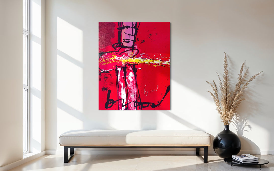 Purple Haze Giclee - Moderne Kunst