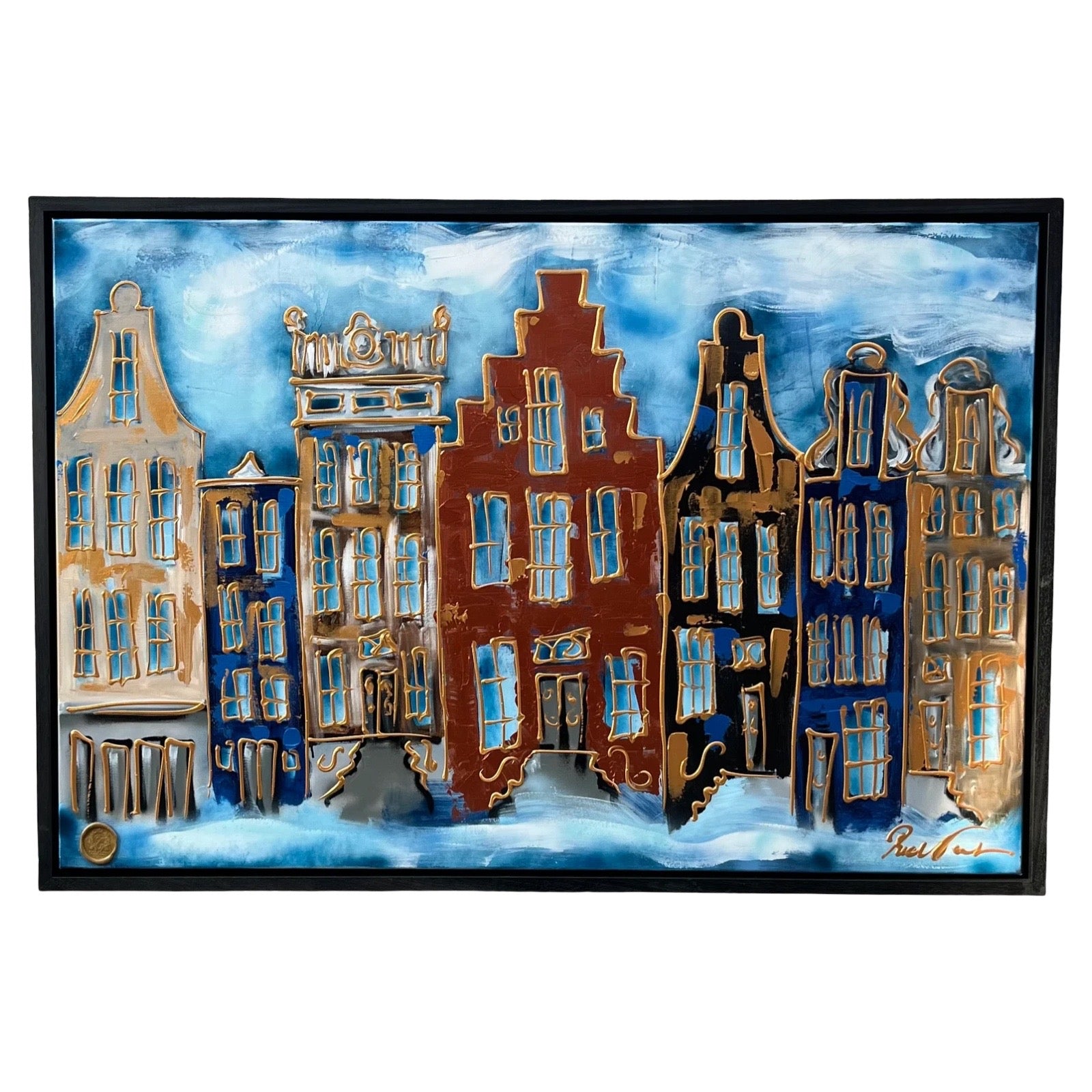 Rick Triest - Grachtenpandjes moderne kunst