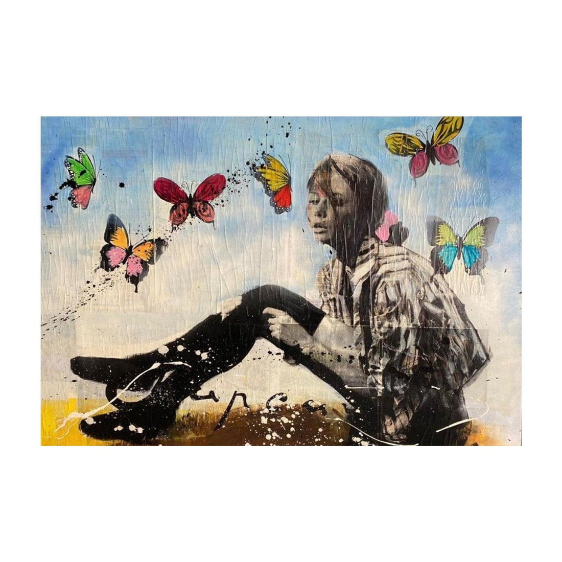 Butterflies - Moderne Kunst