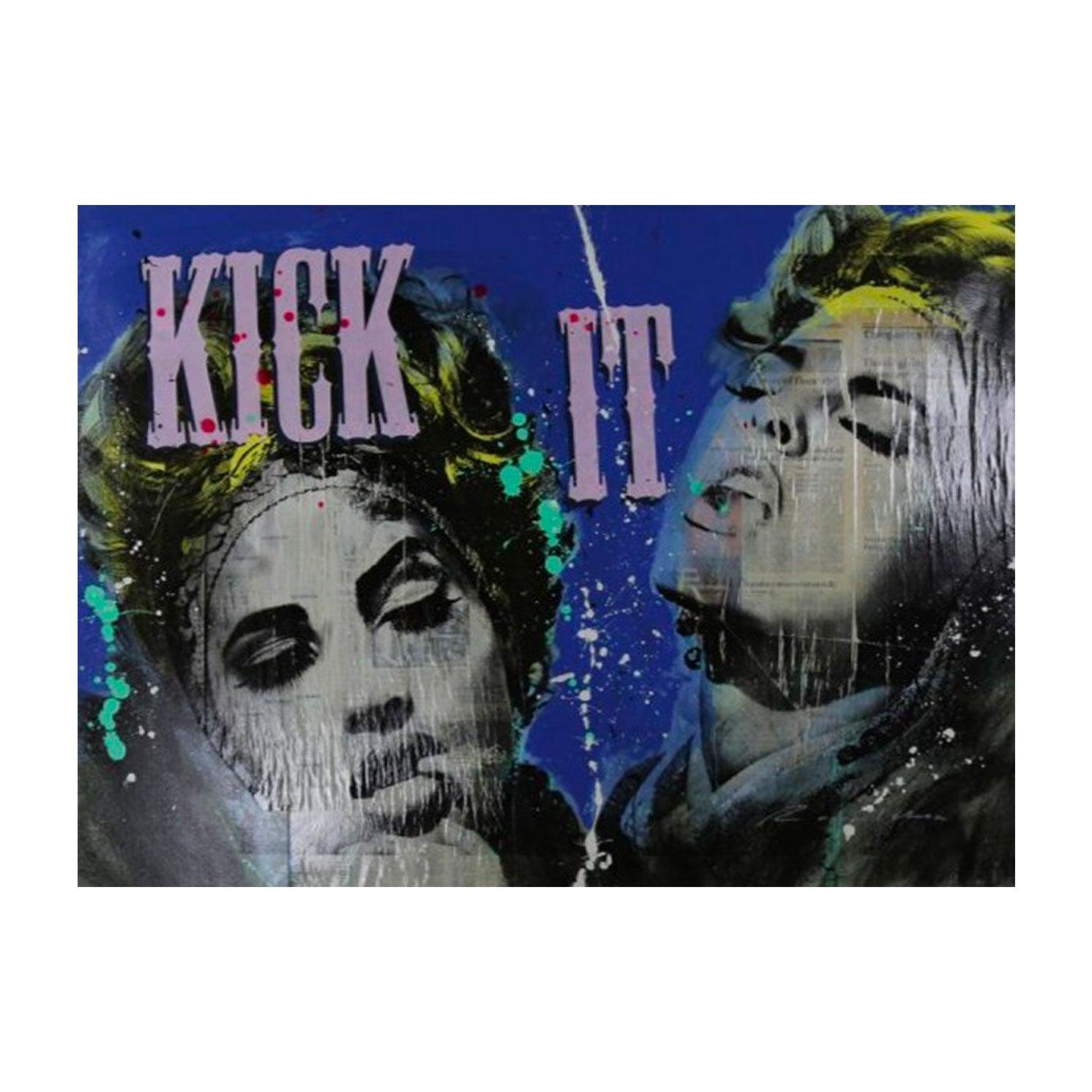 Kick it - Moderne Kunst