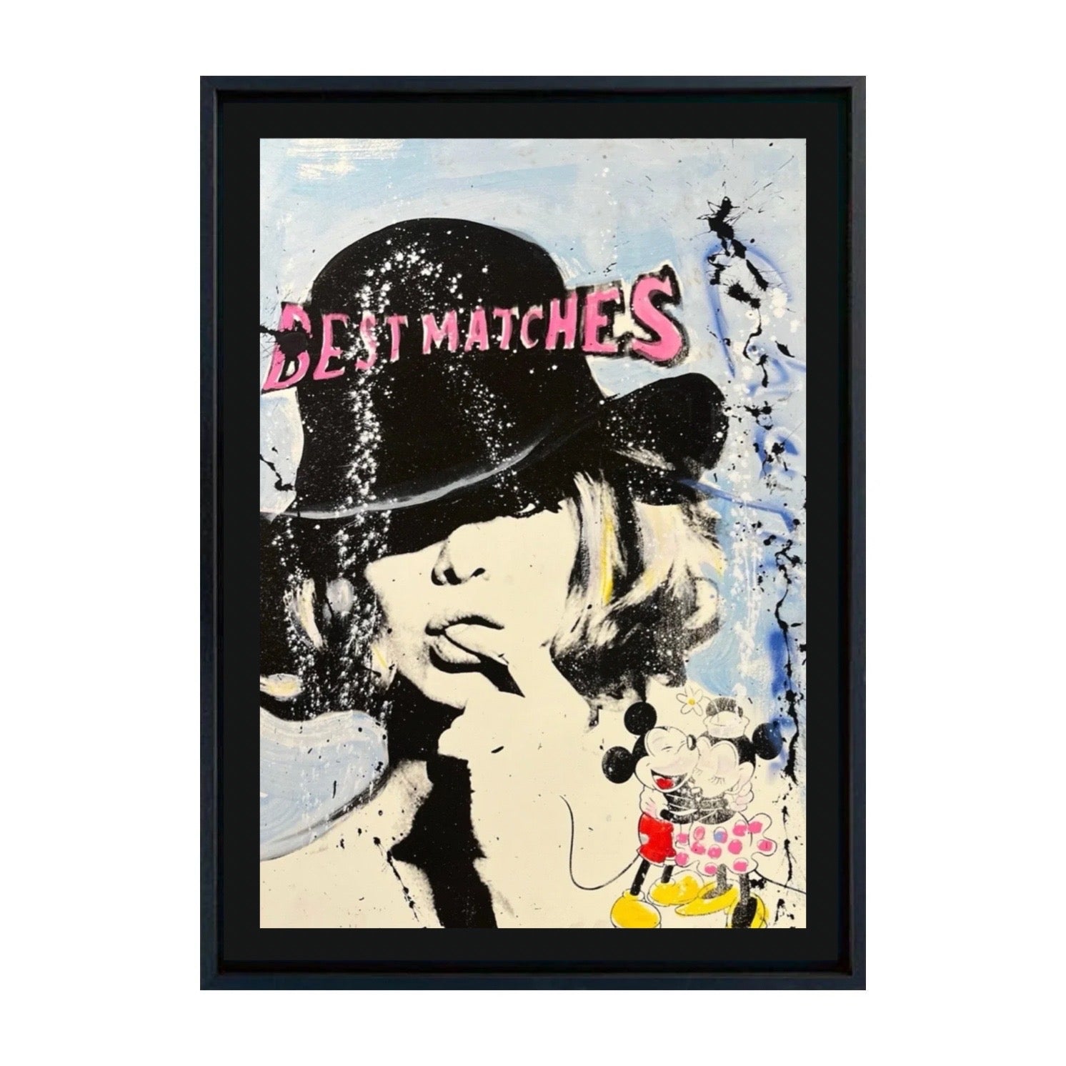 Ronald Chapeau zeefdruk Best Matches in zwarte lijst