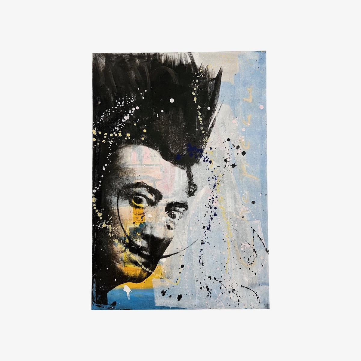 Portret Schilderij van Salvador Dali door Ronald Chapeau