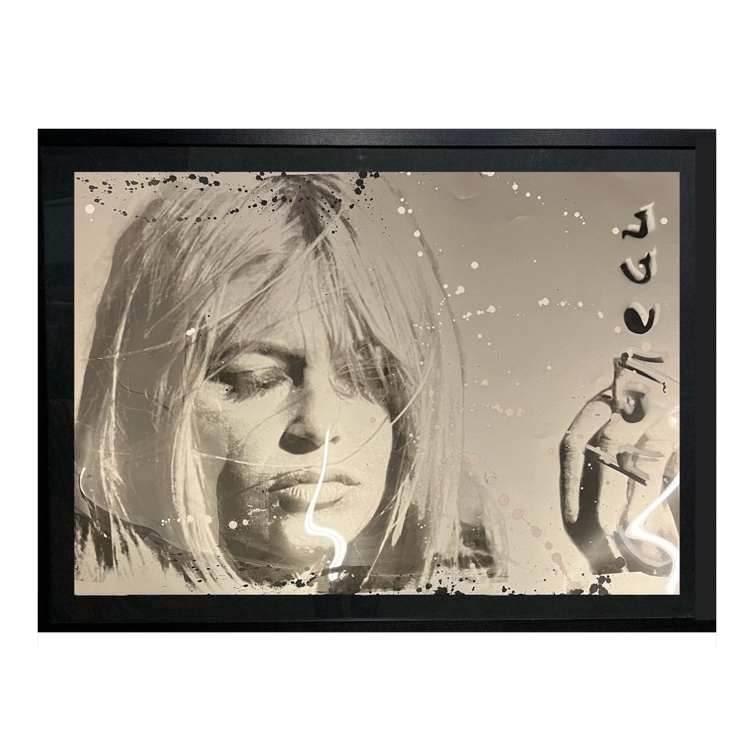 Brigitte Bardot Grey in lijst