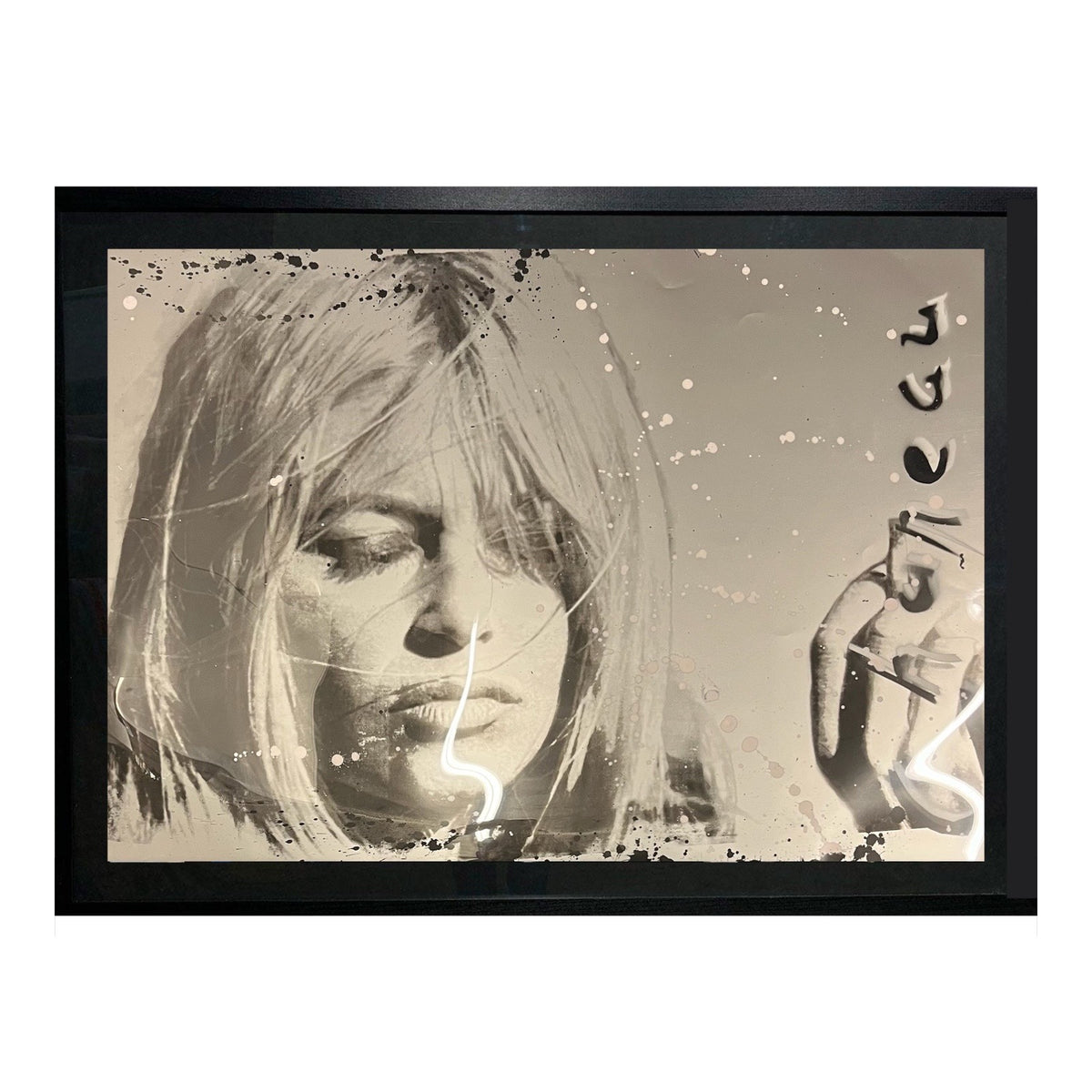Brigitte Bardot Grey in lijst