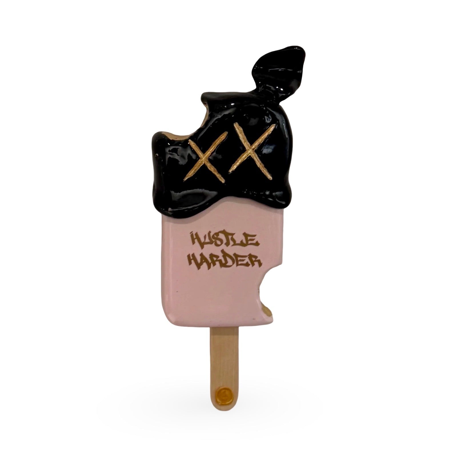 XX Hustle Harder Snek Popsicle art