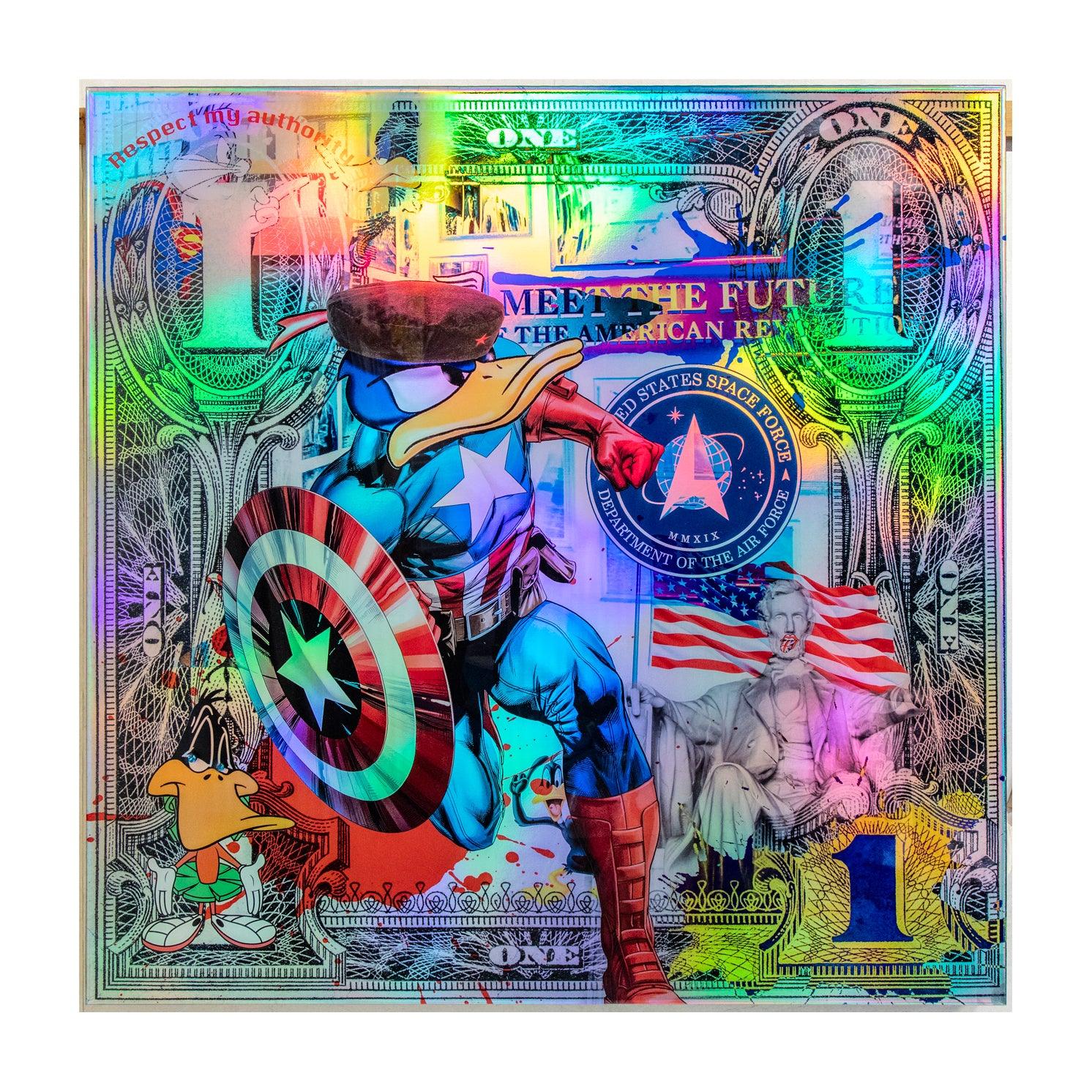 Captain America - Moderne Kunst