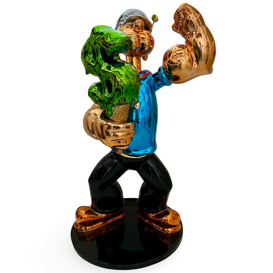 Van Apple Popeye Ice Cream XL beeld pop art sculpture