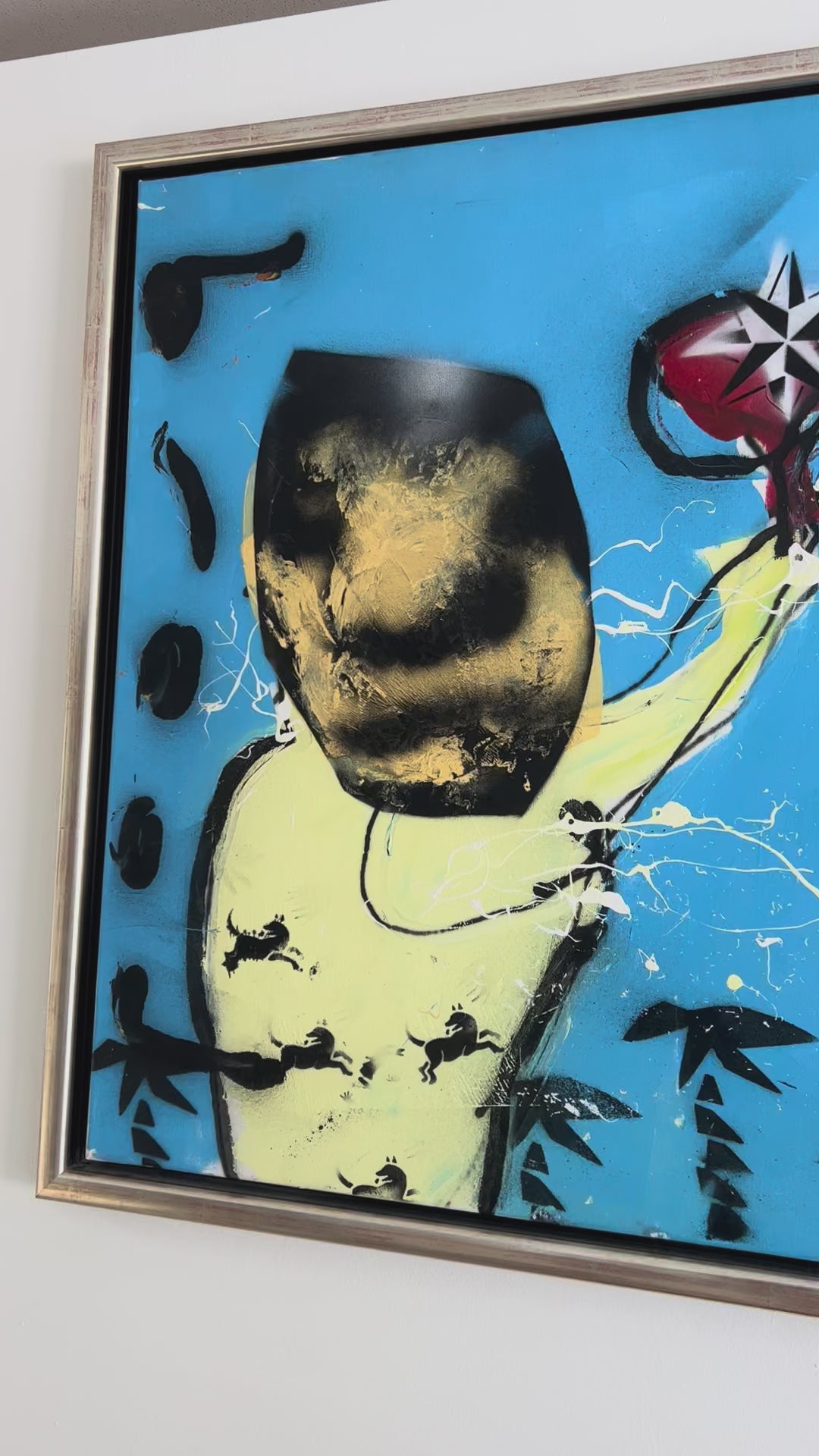 film van Origineel kunstwerk Tennis van Herman Brood