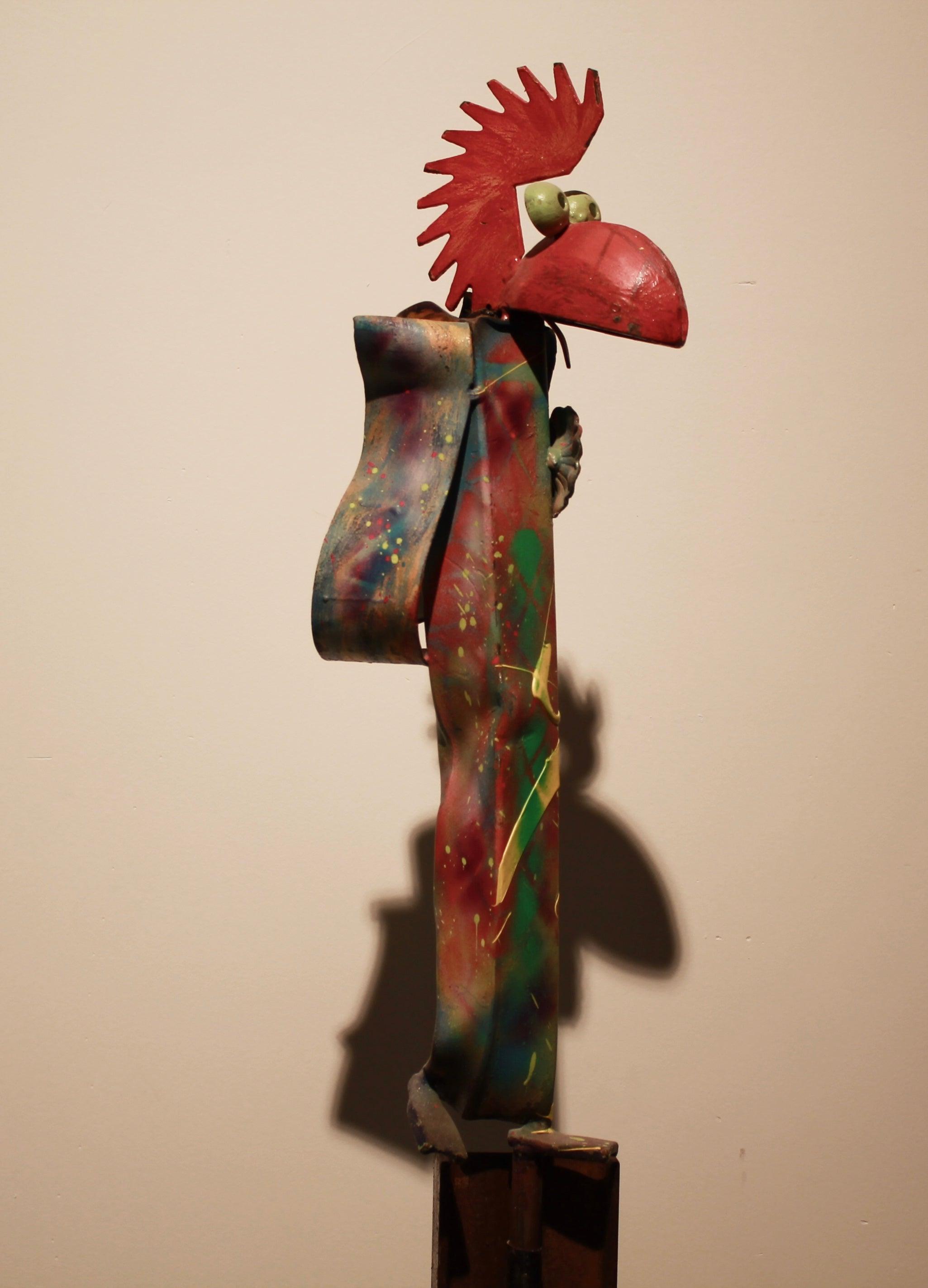 Single Happy bird - Moderne Kunst
