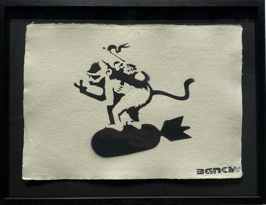 Banksy - Monkey Surfbomb - Special Edition