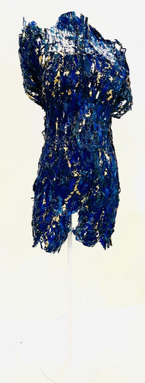 Lady in Blue - Moderne Kunst