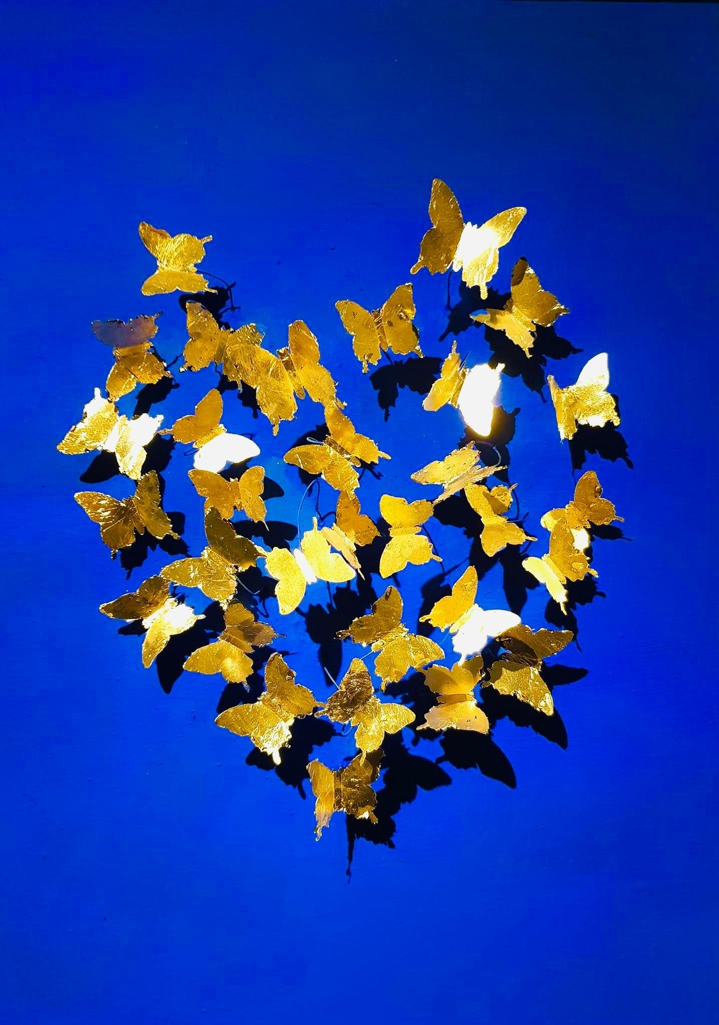 Butterflies in your Heart - Moderne Kunst