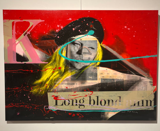 Long Blonde - Moderne Kunst