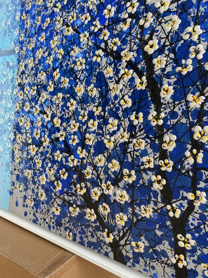 Shine Blue - Moderne Kunst