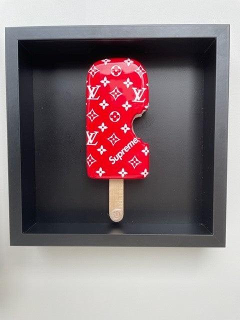 Louis Vuitton Ice Cream - Uniek Kunstwerk van Snek Popsicle Art