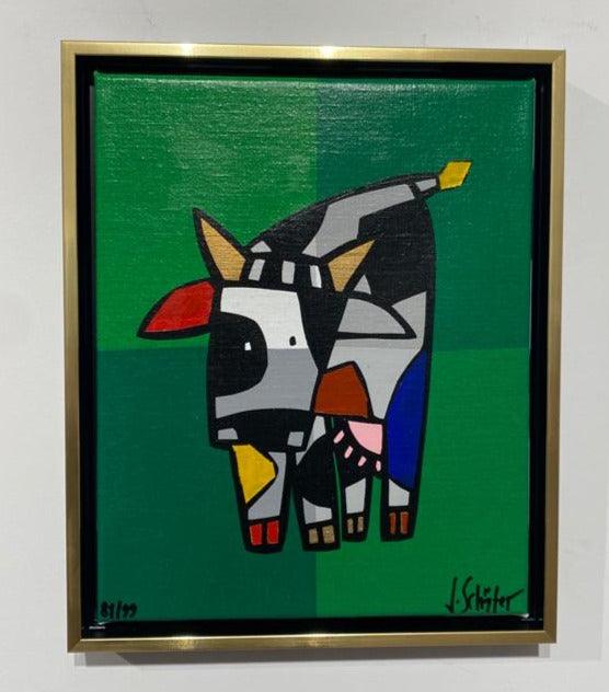 Happy Cow II - Moderne Kunst