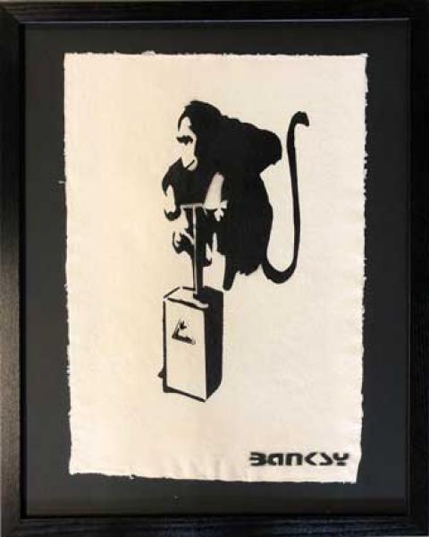 Banksy - Dynamite Monkey